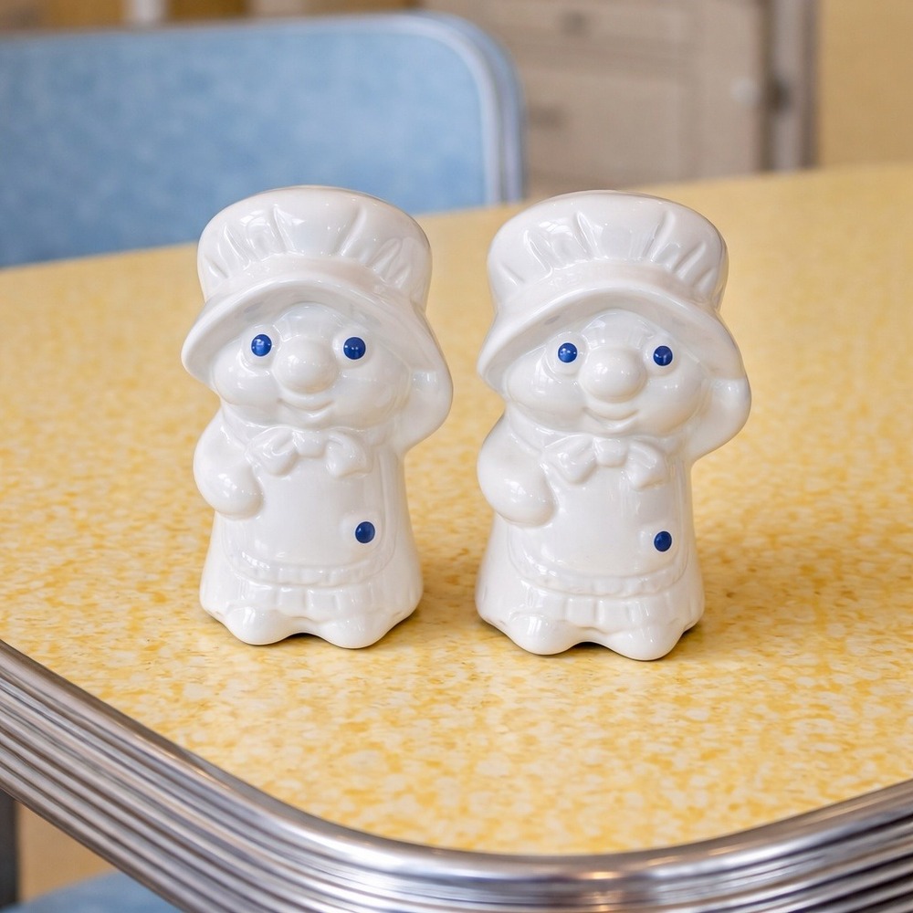 Pillsbury‎ Doughgirl Salt & Pepper Shakers 1988 Vintage